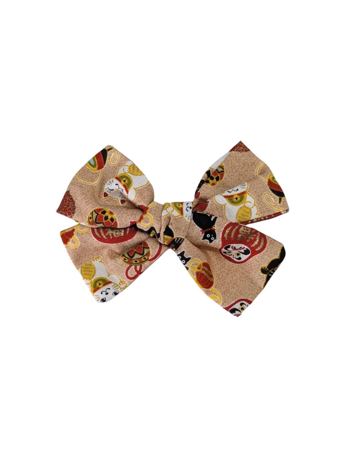 LUCKY CAT PINWHEEL BOW