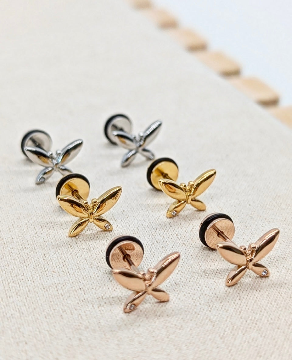 WHISPERING WINGS EAR STUDS