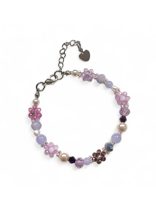 LAVENDER WHISPER BEADED BRACELET