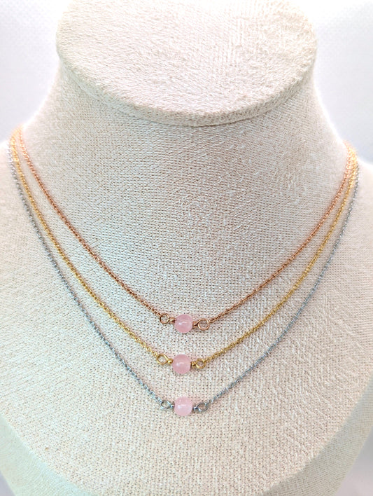 MOONLIT BLUSH NECKLACE