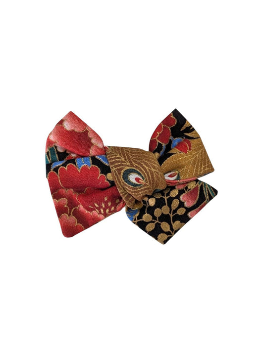 PEACOCK PINWHEEL BOW